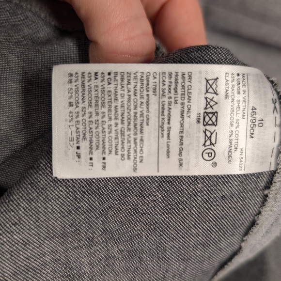 Banana Republic Bi Stretch Racer Neck Grey Sheath Mini Dress Size 10 Business - Picture 7 of 10